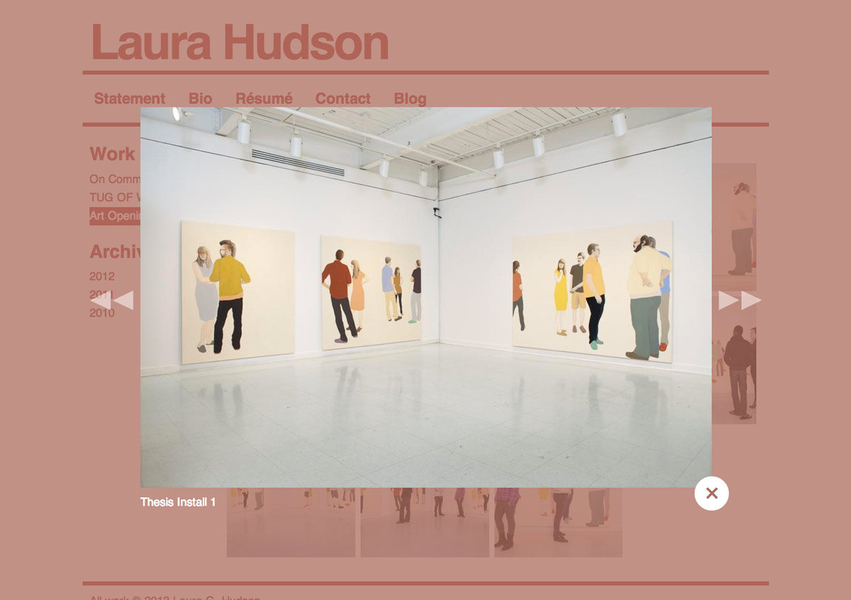 Laura Hudson website